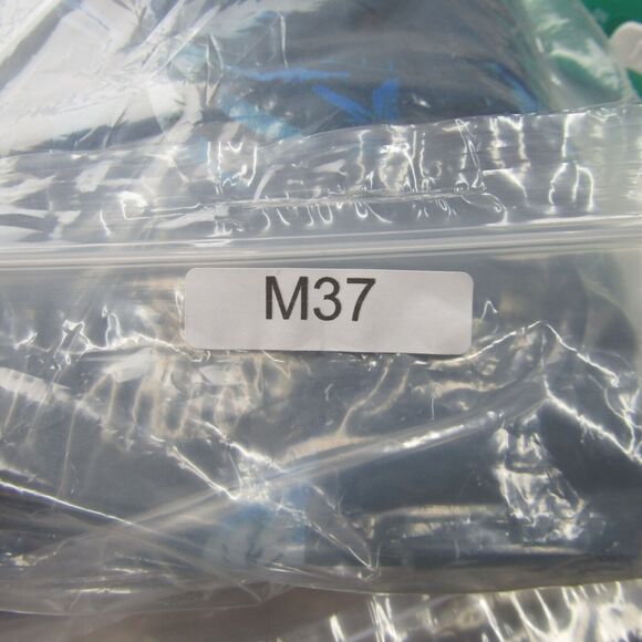 Ted Baker Shirt Short Sleeve Slim Fit Floral Button Down Blue Medium - Picture 10 of 10